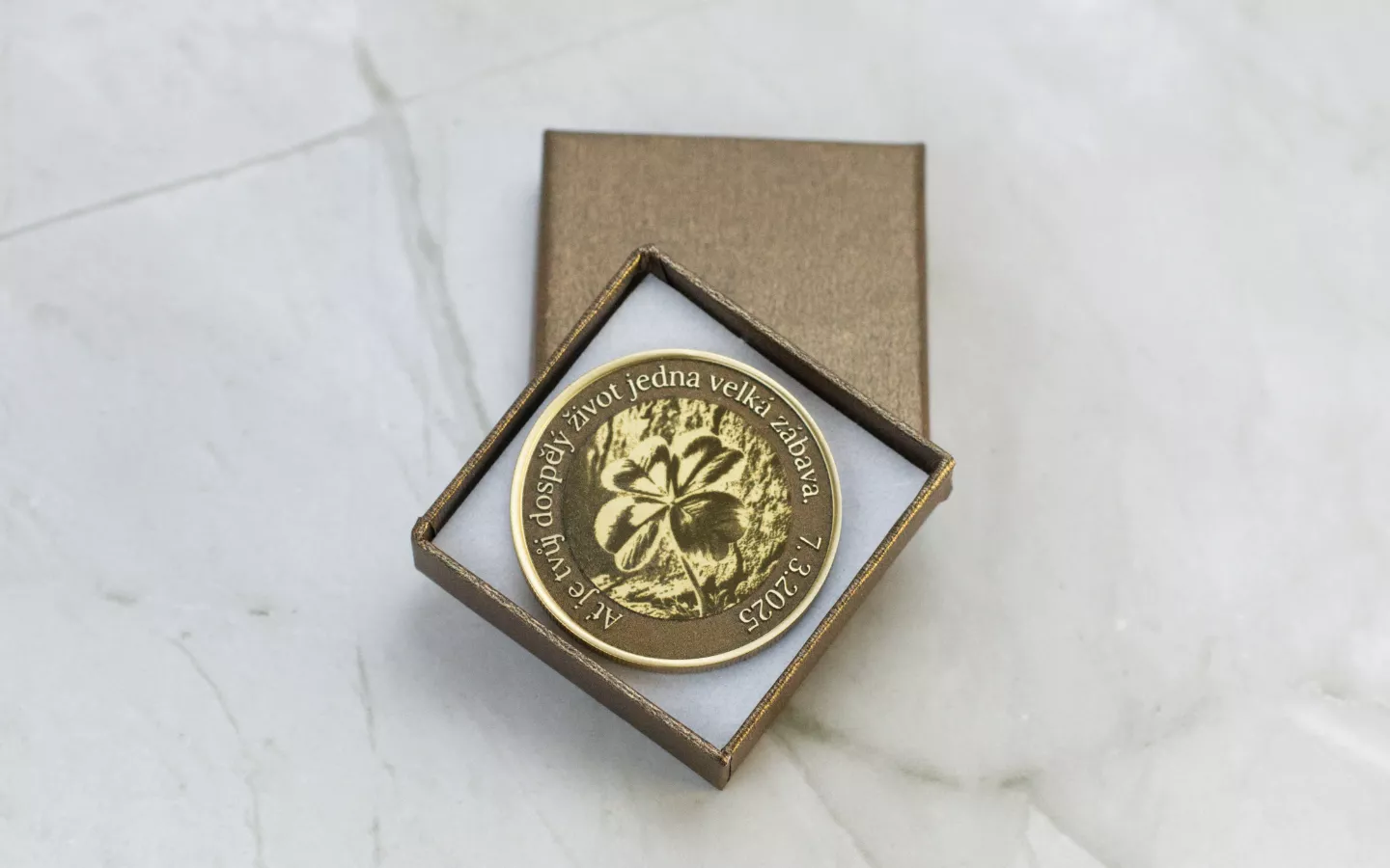 Pamětní mince s vlastní fotkou 2 Obrázek galerie mince namiru7