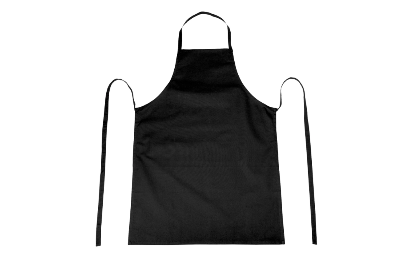 Bavlněná kuchyňská zástěra s vlastním potiskem 1 Obrázek galerie zastera cerna1