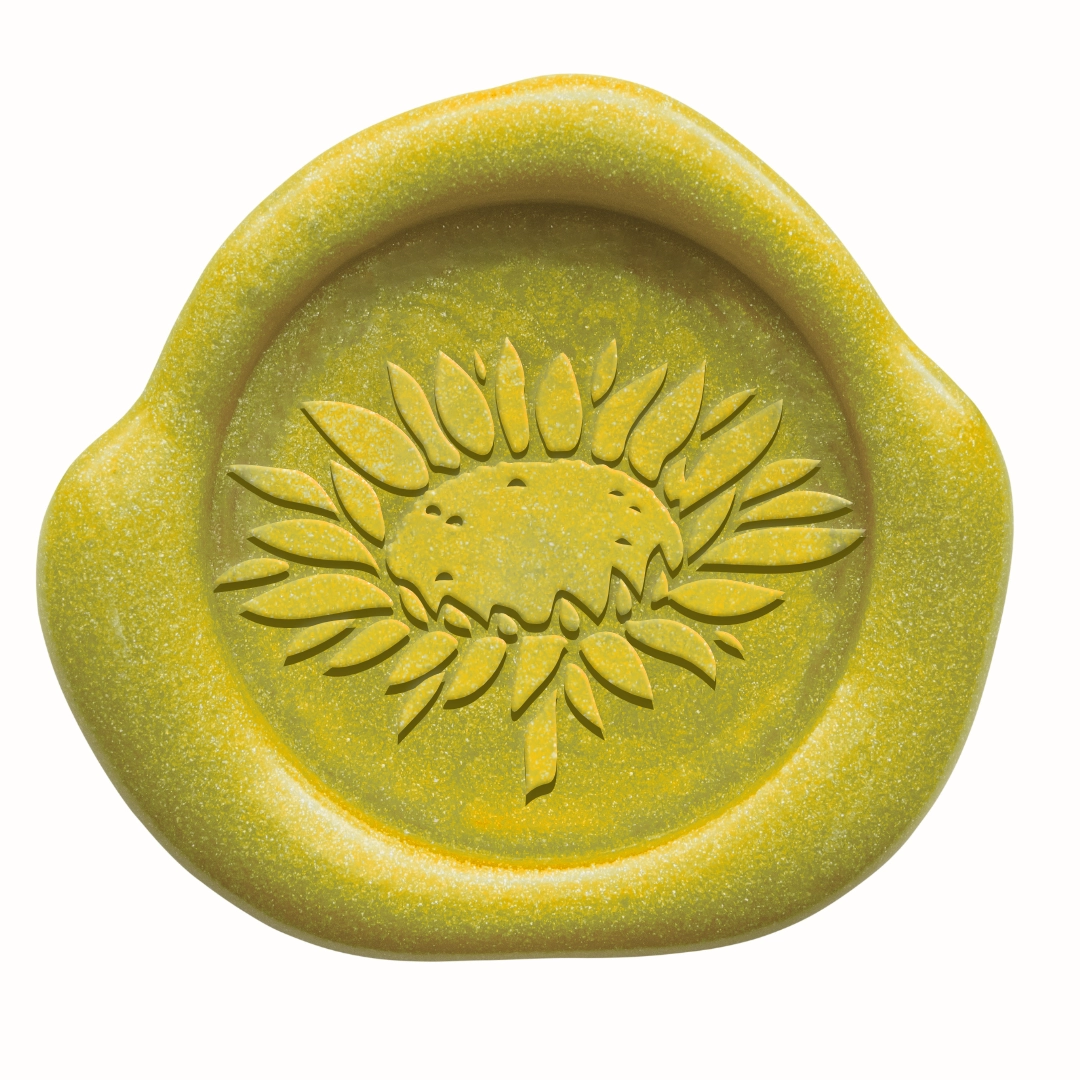 Pečetidlo květina slunečnice