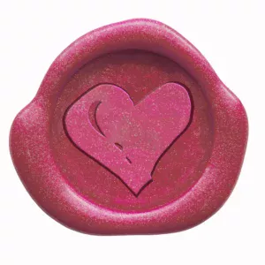 Pečetidlo ilustrace srdce