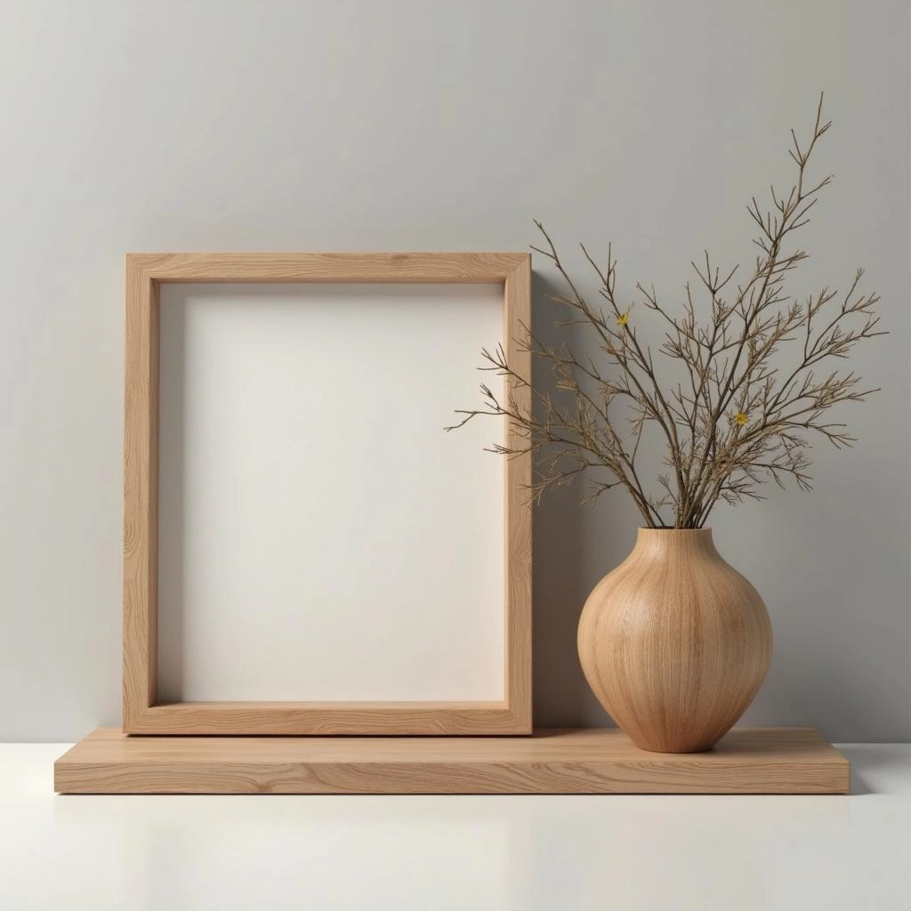 material drevene dekorace