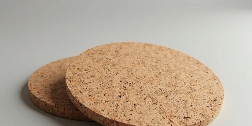 material korkove podlozky