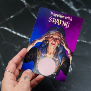 Věštecký stírací los na míru - Velký špatný