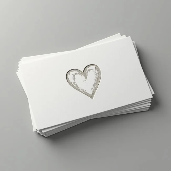 material papirove vizitky