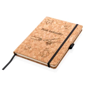 Korkový deník A5 Deník kočkomilky