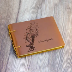Kožený deník A5 Oduševnělý deník