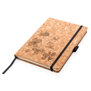 Korkový deník A5 Štěstí přeje snílkům