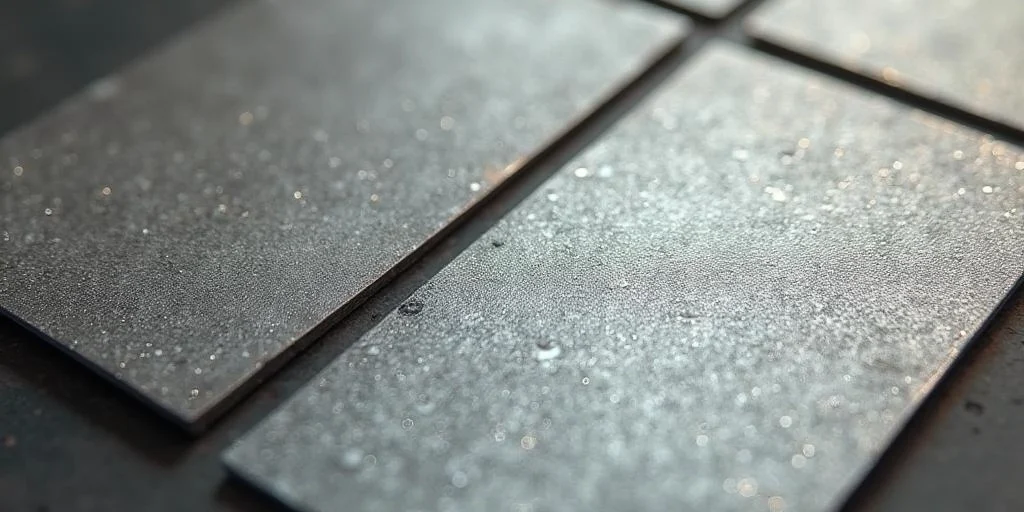 material hlinikovy stitek