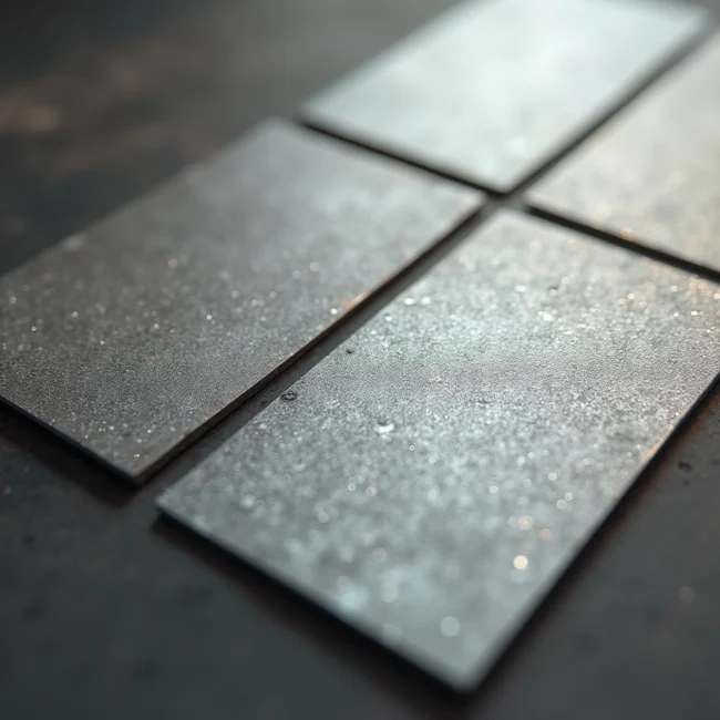 material hlinikovy stitek