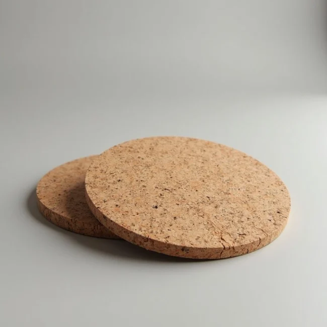 material korkove podlozky