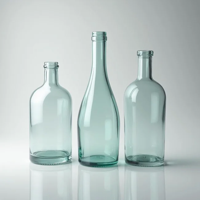 sklenene lahve