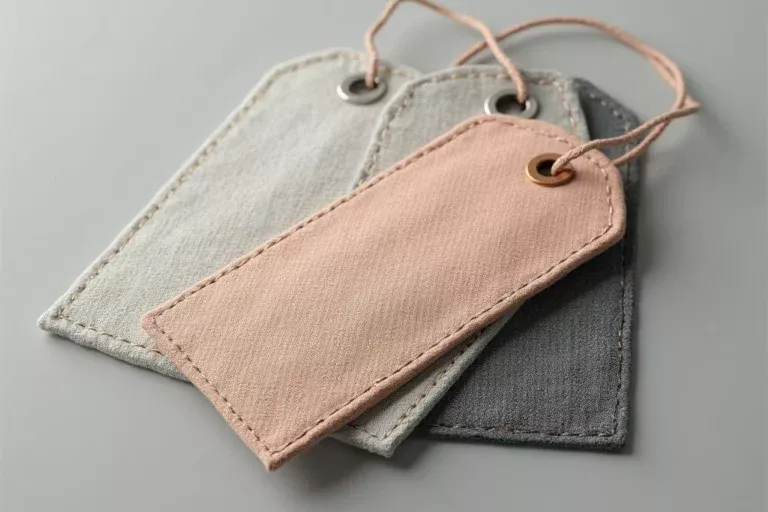 textilni cedulky material