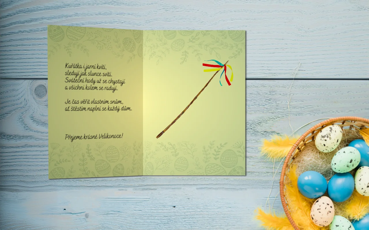 Vlastní velikonoční přání 2 velikonocni prani obsah galerie
