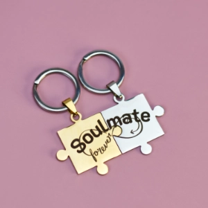 Přívěsky puzzle s gravírováním