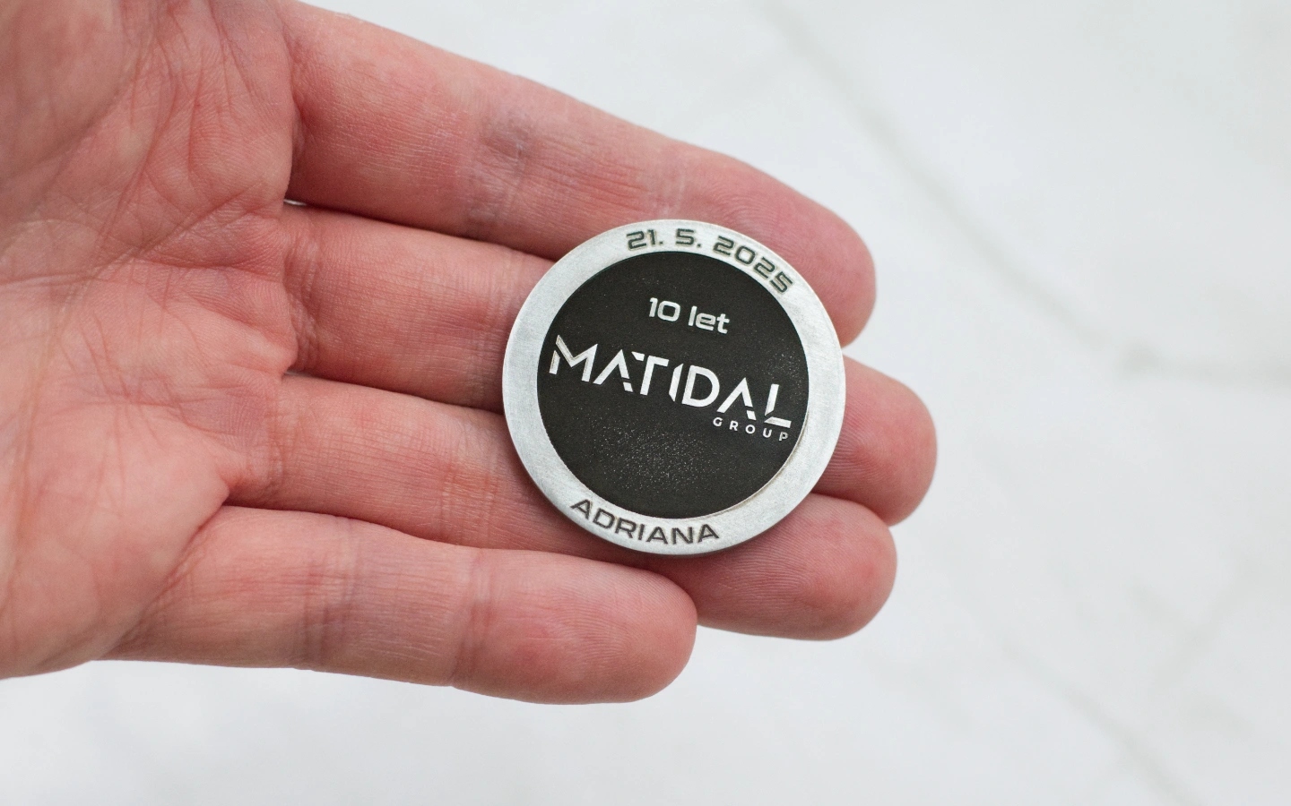 3D Pamětní mince s vlastním návrhem 10 Obrázek galerie mince matidal