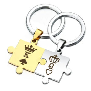 Přívěsky puzzle s gravírováním