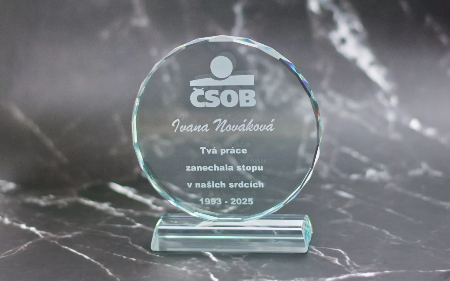 Obrázek galerie plaketa sklo3