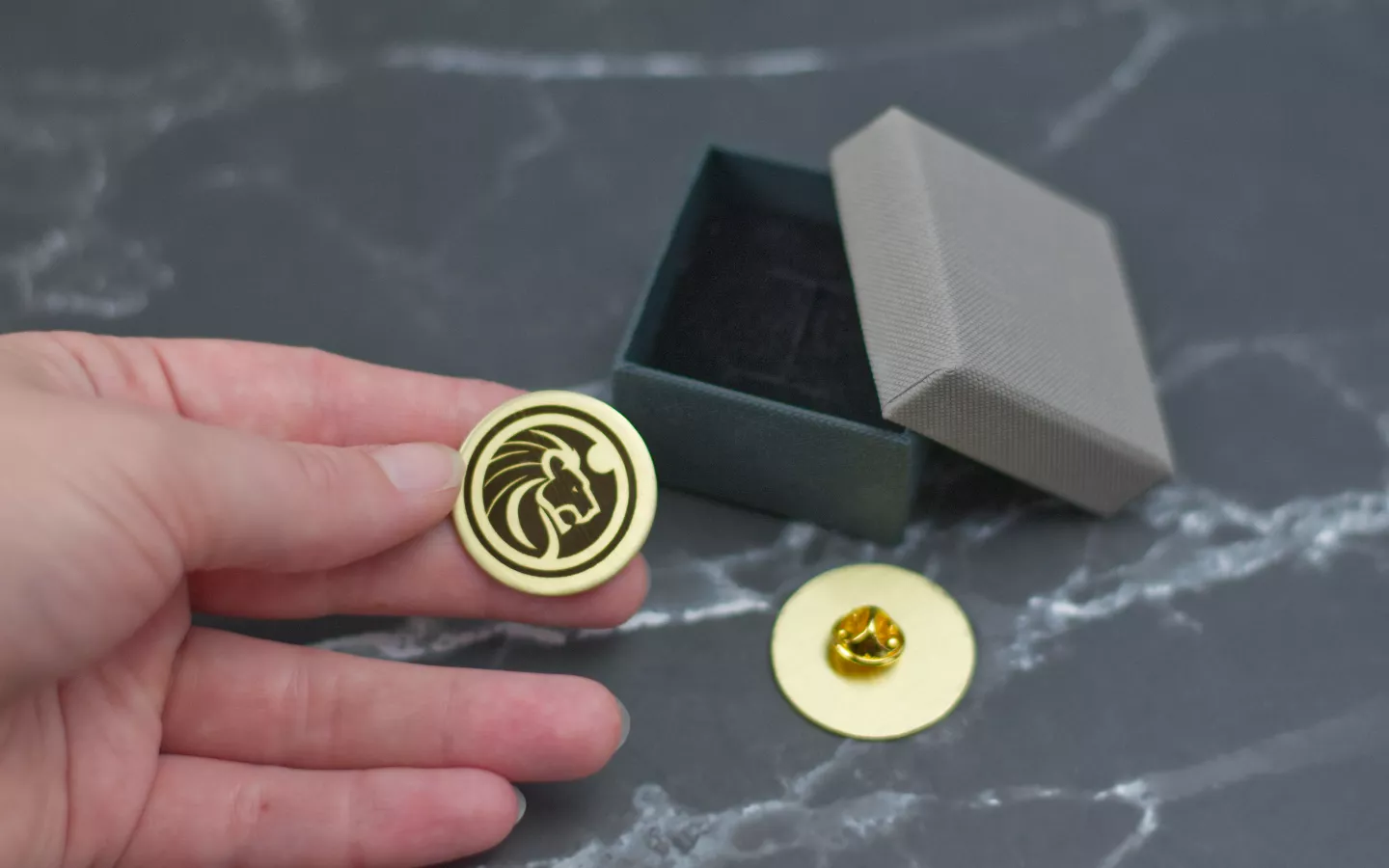 Kovový Pin odznak s vlastním návrhem 2 Obrázek galerie pin zlaty