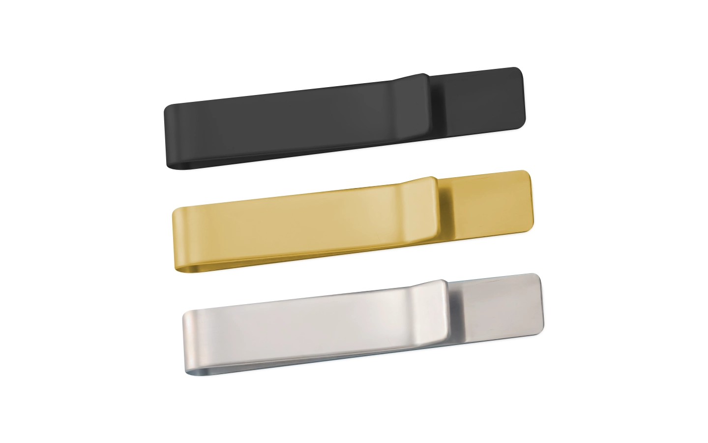 Spona na kravatu s vlastním gravírováním 2 Obrázek galerie spony nerez