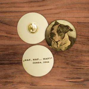 Kovový Pin odznak s vlastním návrhem