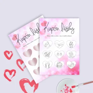 Stírací los - Kupón lásky