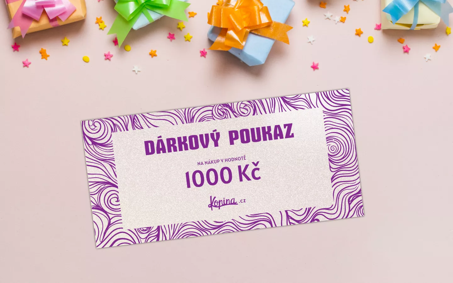 Dárkový poukaz Kopina 4 Obrázek galerie kupon 2