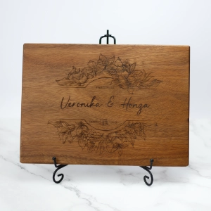 Dřevěná dekorační deska s vlastním návrhem