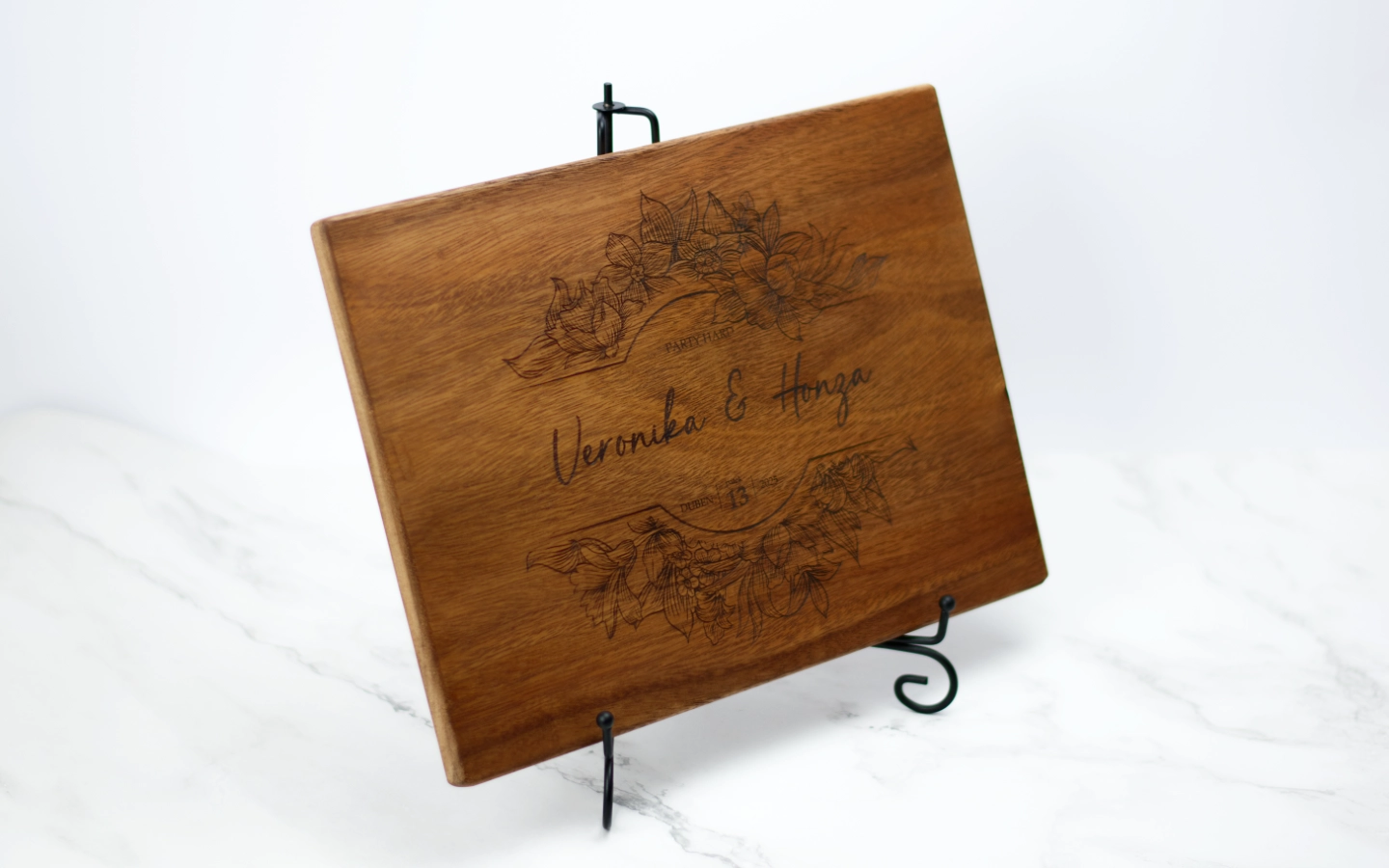 Dřevěná dekorační deska s vlastním návrhem 2 Obrázek galerie drevena deska