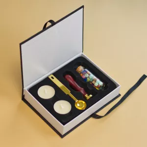 Luxusní sada na pečetění s pečetidlem na míru