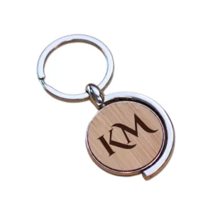 Otočný přívěsek na klíče s vlastním gravírováním