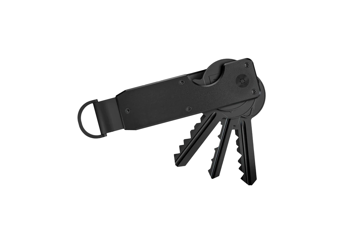 Organizér na klíče s vlastním gravírováním 2 Obrázek galerie organizer klice black