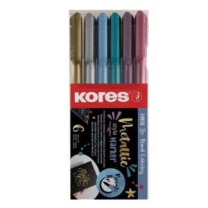 Kores metalické popisovače 6ks